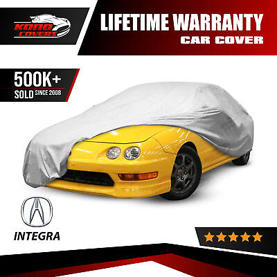 #ad Fits 1986 2001 Acura Integra 4 Layer Car Cover Fitted Water Proof Snow Rain Dust