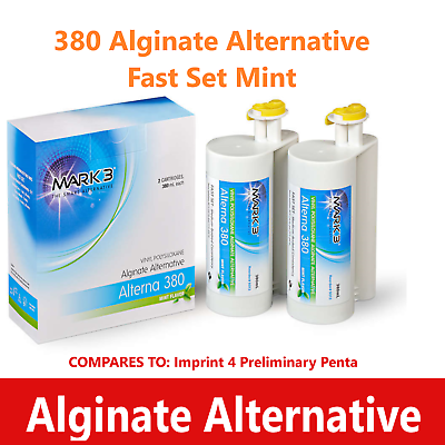 #ad Dental AlgiNot Alginate Alternative Volume Intro Kit: 380 ml Cartridge Mark3
