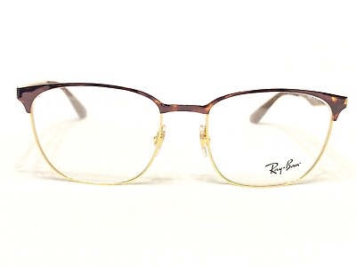 #ad NEW Ray Ban RB6356 2917 Mens Tortoise amp; Gold Modern Eyeglasses Frames 52 18 145