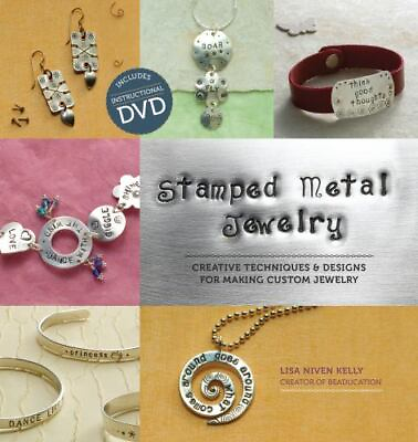 #ad Stamped Metal Jewelry: Creative Techniques and Designs for Making Custom...