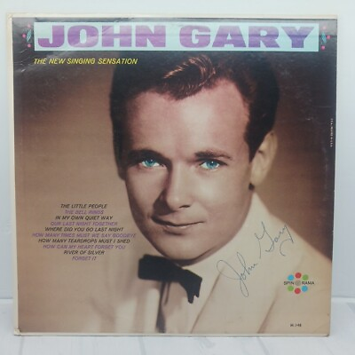 #ad John Gary Signed Autographed Lp Vinyl Vintage Classic