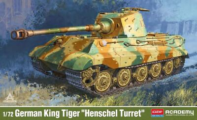 #ad 1 72 German King Tiger Henschel Turrett Tank