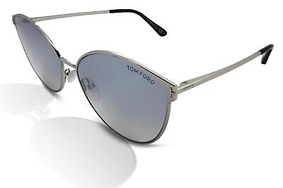 #ad Tom Ford Women#x27;s Sunglasses FT0654 Zeila 18C Silver silver Mirror
