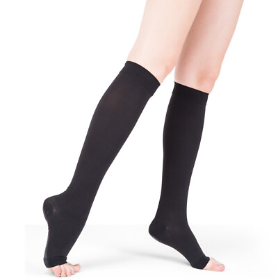 #ad Knee High Compression Stockings Women Men 20 30 mmHg Medical Edema Swelling Pian