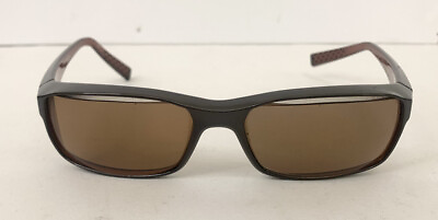 #ad Men#x27;s Nike 7060 801 Eyeglasses Tinted Sunglasses Brown Frame 55 16 140 HAR02