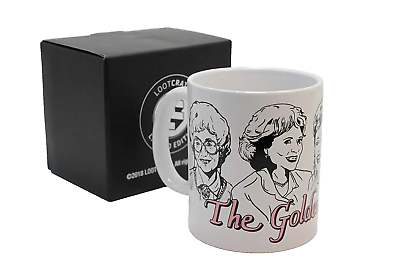 #ad NEW GOLDEN GIRLS COFFEE CUP MUG Loot Crate Limited Edition Betty White Vintage