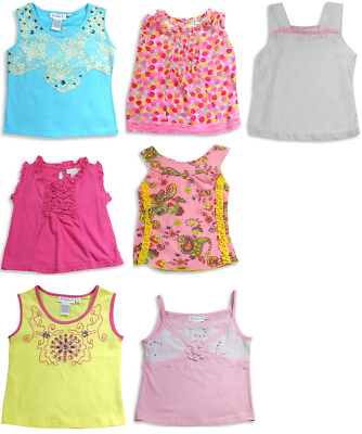 #ad Bianni Little Girls Sleeveless Tank Top Shirt
