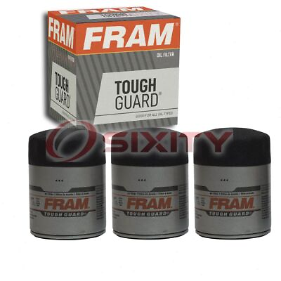 #ad 3 pc FRAM Tough Guard TG10575 Engine Oil Filters for WD 457 PH6296 PF885 fh