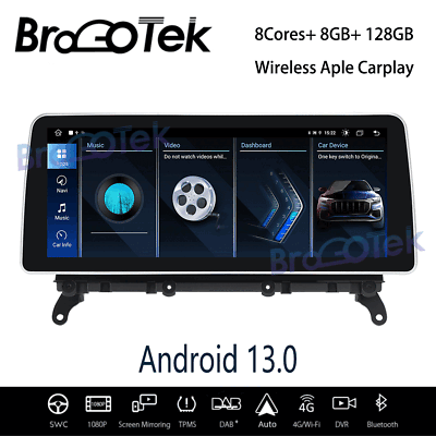 #ad Car Play Android 13.0 8 Core 8128GB 12.3#x27;#x27; Car Stereo GPS Für BMW X5 F15 X6 F16