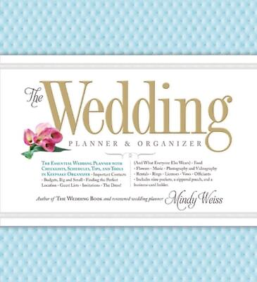 #ad The Wedding Planner amp; Organizer by Mindy Weiss English Hardcover Book