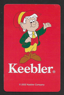 #ad Keebler Elf advertising playing card single swap JOKER 1 card