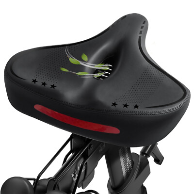 #ad Comfortable Oversized Bike Seat CushionBicycle Saddle for SpinMountainCruiser