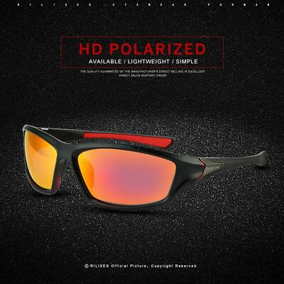 #ad Men#x27;s Polarized Sunglasses Mens Sport Running Fishing Golfing Driving Glasse ✨