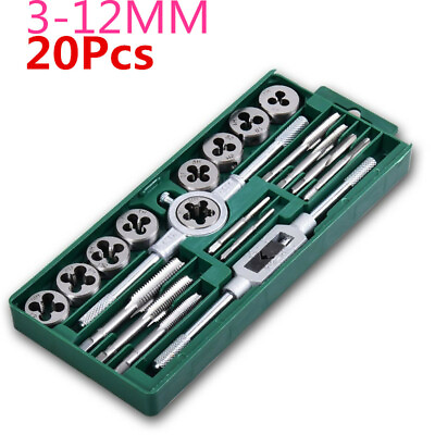 #ad #ad Professional Metric Tap and Die Wrench M3 M12 M6 M12 Screw Thread Tapping Bit