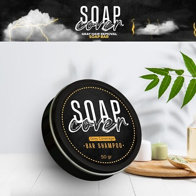 #ad SOAP COVER Grey Coverage Bar Shampoo Original Auth QR Code *Beware Of Fakes* $20.60