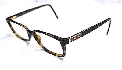 #ad Burberry B2016 3002 Black Square Eyeglasses Frame 54 16 140 Italy Read