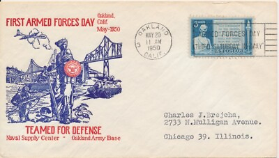 #ad 1st Armed Forces Day Oakland CA Naval Supply #978 Abe Lincoln Gettysburg Address