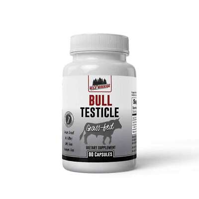 #ad Bull: Grass fed Beef Testicle Orchic Wild Warrior Nutrition