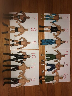 #ad WWE Action Figures Large Assortment