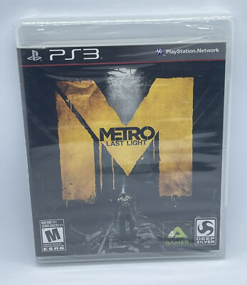 #ad Metro Last Light Sony PlayStation 3 Game PS3 Sealed New SEE PIC Deep Silver