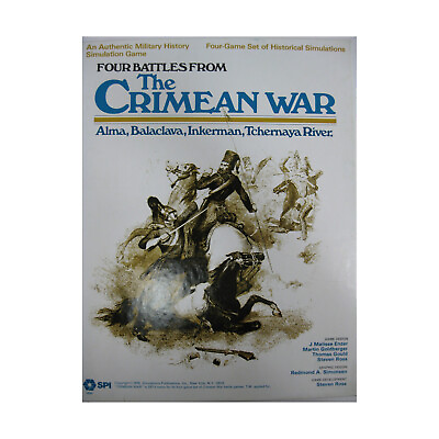 #ad SPI Wargame Four Battles From the Crimean War Box Fair $130.00