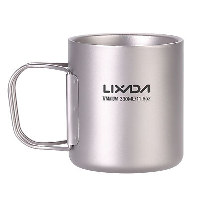#ad 330ml Double Wall Cup Coffee Tea Mug for Home R6E1 $29.79