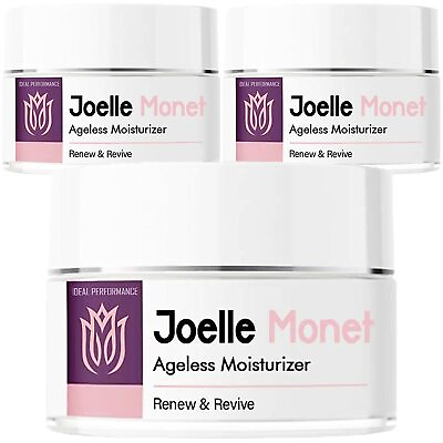 #ad Joelle Monet Ageless Moisturizer Skin Cream Serum Care 3 Pack