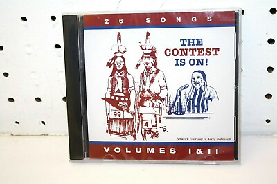 #ad NEW INDIAN SOUNDS THE CONTEST IS ON VOL. 1amp;2 NATIVE AMERICAN INDIAN CD 26 SONGS