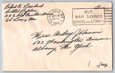 #ad eStampsNet WWII Lot of Slogan Cancels for Savings Bonds Different Cities $3.00