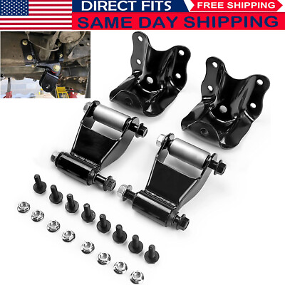 #ad Springs For Ford Ranger Rear Hanger and Shackle Kit Replaces 722 001 722 010