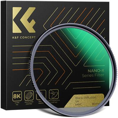 #ad Kamp;F Concept 1 4 1 8 Black Mist Diffusion 37 95mm Filter Nano X Series HD Filter