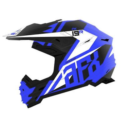 #ad AFX FX 19R Helmet Racing Matte Blue Medium 0110 7069