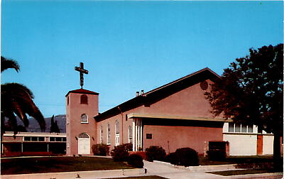 #ad Glendale California Pastor Mark R. Denton evangelistic church Postcard