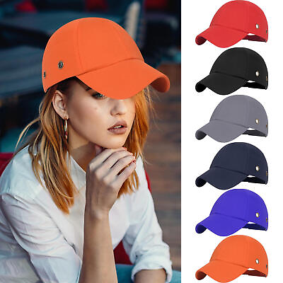 #ad Cotton Baseball Cap Breathabl Washed Adjustable Hat Strap Polo Style Plain Solid