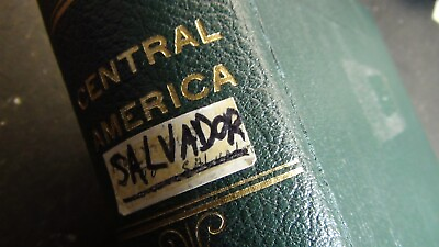 #ad Stampsweis El Salvador collection in Scott Specialty album est 1695 or so stamps
