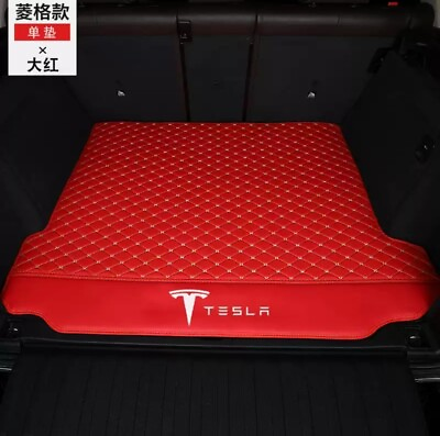 #ad For Tesla 3 S X Y 2012 2024 Car Trunk Mats Custom Waterproof Cargo Carpets Liner