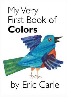 #ad My Very First Book of Colors Board book By Carle Eric GOOD
