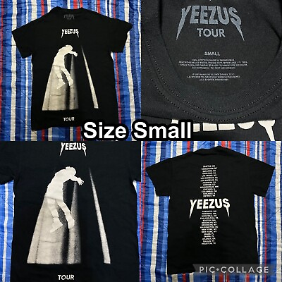 #ad Kanye West Yeezus Black Shirt Size S Tour Authentic Shirt Passage To Heaven $60.00