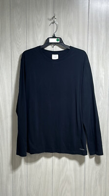 #ad Calvin Klein Men’s Black Long Sleeve Shirt Size Large