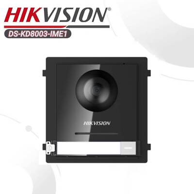#ad Hikvision DS KD8003 IME1 Fish Eye Modular Door Station 2MP HD Colorful Camera