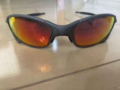 #ad OAKLEY Oakley JULIET X METAL Ruby Iridium Lens Men#x27;s Sunglasses Eyewear Auth