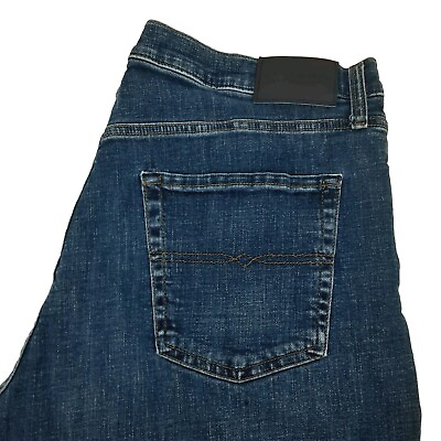 #ad Lucky Brand 221 Original Straight Jeans Size 40x30 Men#x27;s Blue Denim Pants