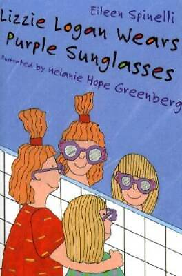 #ad Lizzie Logan Wear Purple Sunglasses Paperback By Spinelli Eileen ACCEPTABLE