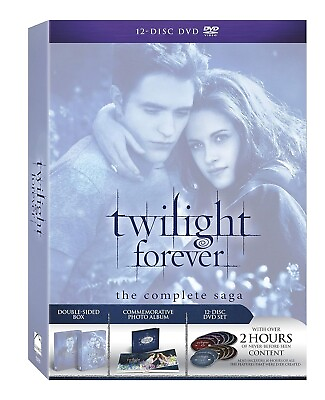 #ad Twilight Forever: The Complete Saga DVD 2013 12 Disc Set NEW Factory Sealed