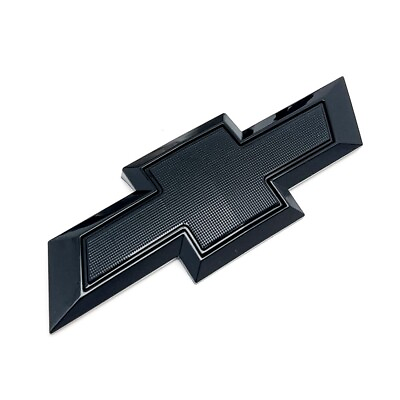#ad Rear Tailgate Gloss Black Bowtie Emblem Fit 2015 2020 Tahoe Suburban 84722856