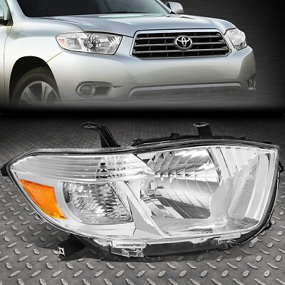 #ad FOR 08 10 TOYOTA HIGHLANDER OE STYLE FRONT HEADLIGHT HEADLAMP RIGHT TO2519117