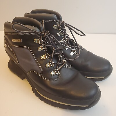 #ad Timberland Black and Grey Chelsea Ankle Utility Boot size 8.5M