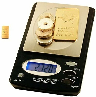 #ad 1000 X 0.1g Coin Collector Digital Display Weight Scale Ounce Grams Detection Oz