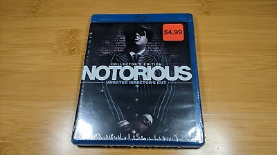 #ad Notorious 2009 Blu ray 2 Disc Set Unrated Director#x27;s Cut Collector’s Edition