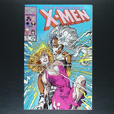 #ad Uncanny X Men #214 Marvel 1987 Dazzler Joins the X Men NM